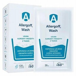 Allergoff płyn do tkanin, 6 ampułek po 20