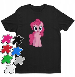KOSZULKA DZIECIĘCA Z NADRUKIEM MY LITTLE PONY PINKIE