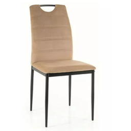 Krzesło Rip Velvet Beżowe