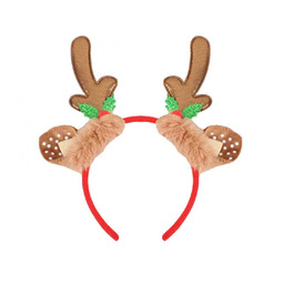 Opaska Rogi Renifera z uszami - 1 szt.