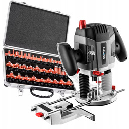 Frezarka Górnowrzecionowa 1300W Frezy Walizka 35 Graphite