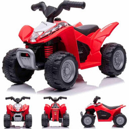 Samochód na akumulator Quad Honda TRX czerwony