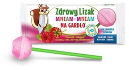 Zdrowy Lizak Mniam-Mniam na gardło - 5szt