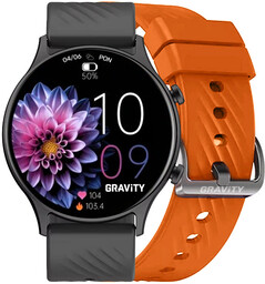 Zegarek SMARTWATCH GRAVITY GT19-2 BK/BK/OG