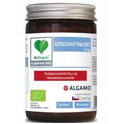 Astaksantyna BIO 8mg EKSTRAKT Z ALG 30kaps. Aliness