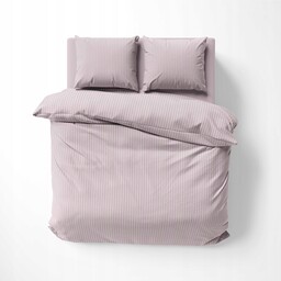 Komplet Pościeli Pościel 200x220 Adamaszek Pudrowo Różowa Hotelowa