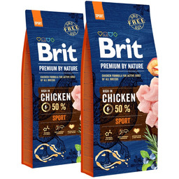 BRIT Premium By Nature Sport 30 kg zestaw