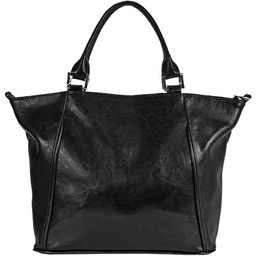 Torebka skórzana damska kuferek DAN-A T208A czarna