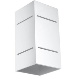 Sollux Kinkiet LAMPA ścienna SL.0477 prostokątna OPRAWA metalowa