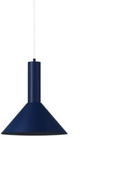 Sigma Stożkowa wisząca lampa VITRUM granatowa 1xE27 metalowa