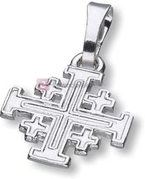 Krzyż Jerozolimski - srebrny 2,2g