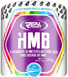 Real Pharm, HMB, pomarańcza-cytryna, 300 g
