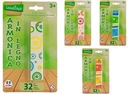 Globo Harmonijka ustna Bocca, wielokolorowa, GLO111