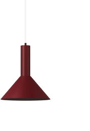 Sigma Wisząca lampa burgundowa 1xE27 VITRUM stożek