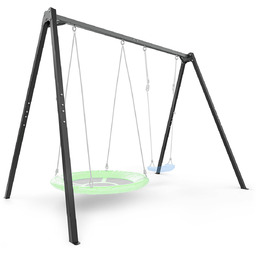 Huśtawka ogrodowa 2-miejscowa (stelaż) MO-002 - Marbo Sport