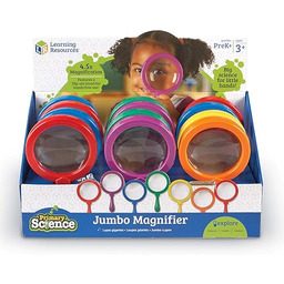 Learning Resources Primary Science Jumbo Lupy 12-Kawałek Zestaw