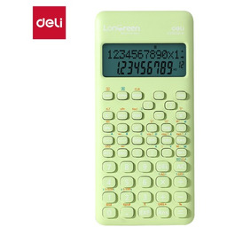 Kalkulator naukowy Deli ED240SR-GR, LonGreen, zielony - opakowanie