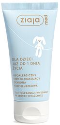 Ziaja Med, hipoalergiczny krem ultrakojący, ochrona podpieluszkowa,