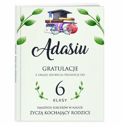 Encyklopedia z nadrukiem dla chłopca za zakończenie roku