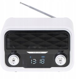 Radio Cyfrowe Retro Głośnik Bluetooth Sieć Akumulator MP3