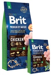 Brit Premium By Nature Adult XL Z Kurczakiem
