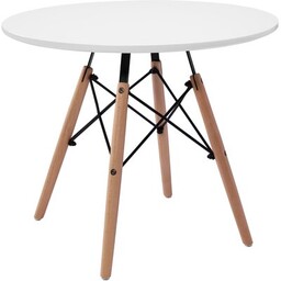EHOKERY Stolik kawowy Paris DTW 60 cm Biały