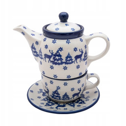 Komplet Czajnik 400 ml Filiżanka 200 ml Bolesławiec