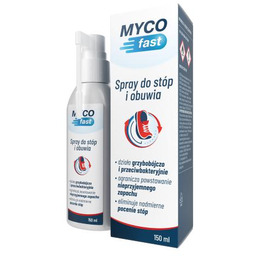 MYCOfast Spray do stóp i obuwia, 150ml