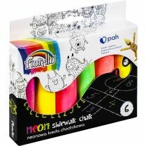 Kreda chodnikowa 6 kolorów FIORELLO GR-F06N neonowa /170-2599/