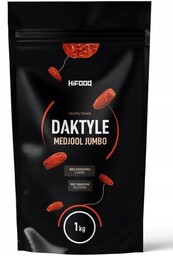 Hifood, Daktyle Medjool, Jumbo Królewskie, Duże, Świeże, 1kg