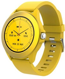 Forever Colorum CW-300 xYellow Bluetooth Żółty Smartwatch