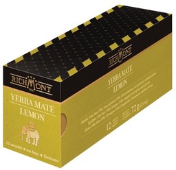 Ziołowa herbata Richmont Yerba Mate Lemon 12x6g