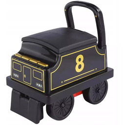 Wagonik Lokomotywy Retro Wózek Chodzik Jeździk Pchacz Efekty