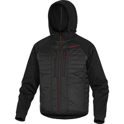 MOOVE - bluza z dwóch materiałów, odblaski, kryty