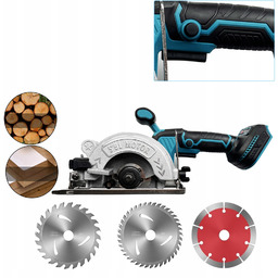 Pilarka Tarczowa Ręczna Przecinarka Piła Akumulatorowa 125MM