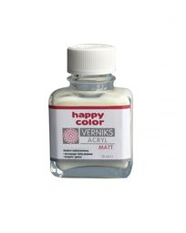 Werniks akrylowy transparentny Mat 75 ml Happy Color