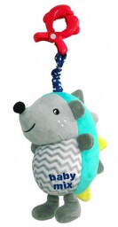 Baby Mix Tk/P/1217-Eu00 Pozytywka Pluszowa Jeżyk 44901