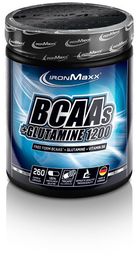Ironmaxx BCAA + GLUTAMINA 1200 - 260 kap.