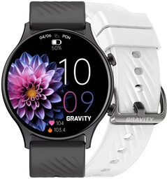 Zegarek SMARTWATCH GRAVITY GT19-3 BK/BK/WH