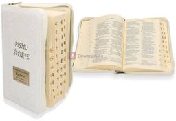 Pismo Święte, EDYCJA LIMITOWANA, oprawa skórzana, paginatory +