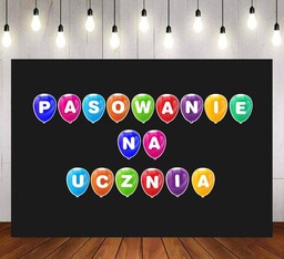 Pasowanie na Ucznia- zestaw dekoracji do gazetek szkolnych
