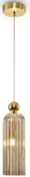 Maytoni Lampa wisząca z kloszem Antic MOD302PL-01CG koniakowa