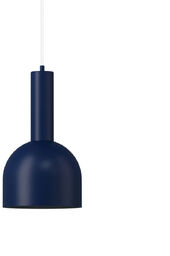 Sigma Wisząca lampa granatowa VITRUM 1xE27 nad wyspę