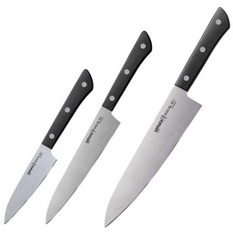 Samura Harakiri zestaw 3 noży kuchennych SHR-0220B