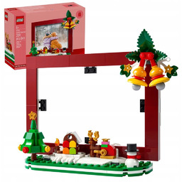 LEGO CLASSIC ŚWIĄTECZNA RAMKA ZESTAW KLOCKÓW EDUKACYJNE PREMIUM