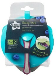 Tommee Tippee Feeding Bowls miseczka z pokrywką