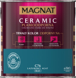 Farba ceramiczna lazurowy agat C76 2,5 l Magnat