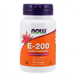 NOW Foods Witamina E - 200