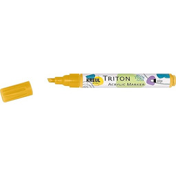 KREUL 17830 - Triton Acrylic Marker edge, złoty,