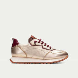 Hiszpańskie sneakersy damskie - HISPANITAS HI254312 ZŁOTE